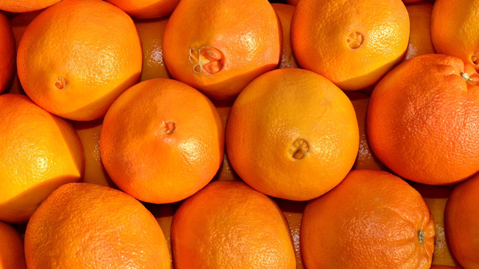 Navel oranges